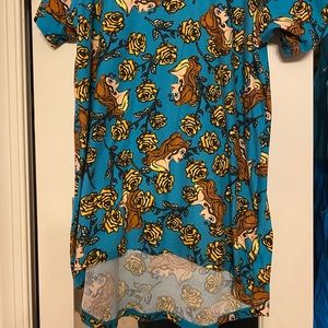 Lularoe Disney Bell high low kids shirt